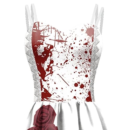 Robe Drapée Bodycon sans Manches au Style Gothique - 7