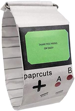 Paper Watch Black Technology Electronic Watch Trend Creative Concept Smart Watch