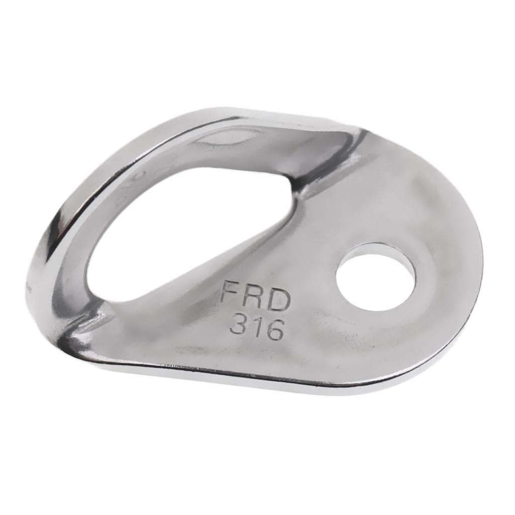 Rock Climbing Bolt Hanger Plate Stainless Steel Wall Climbing Anchor Hanger Hardware Gear