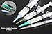 BSTEAN Syringe Blunt Tip Needles Caps Refilling and Measuring Liquids, Adhesives, Oil or Glue Applicator (1ml, 3ml, 5ml, 10ml)