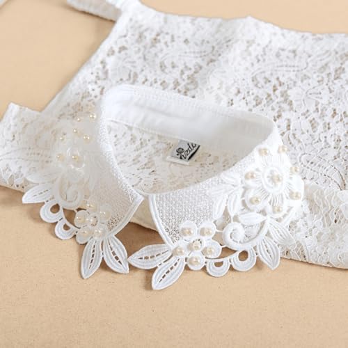 Fake Collar Detachable Dickey Collar Blouse Half Shirtirt False Collar Casual Decor 6