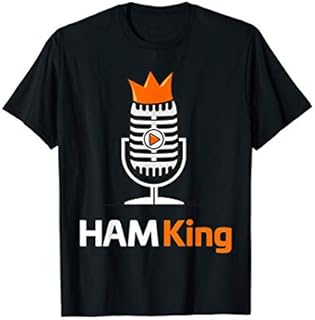 HAM King Microphone Station Operator Funny HAM Radio T-Shirt