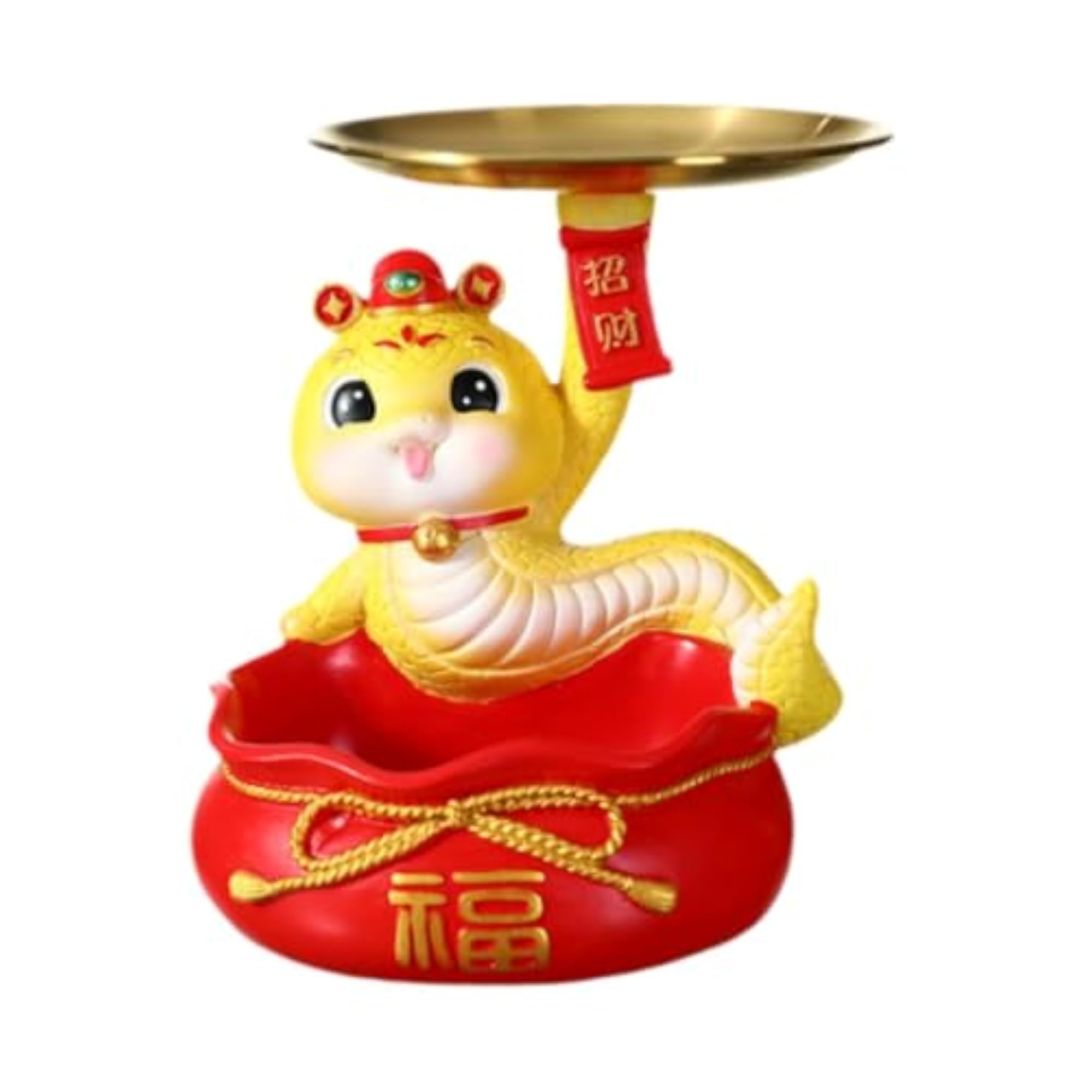 Resin Cartoon Statue Key Holder Tray