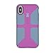 Speck Products CandyShell Grip Cell Phone Case for iPhone XS/iPhone X - Beaming Orchid/Mykonos Blue