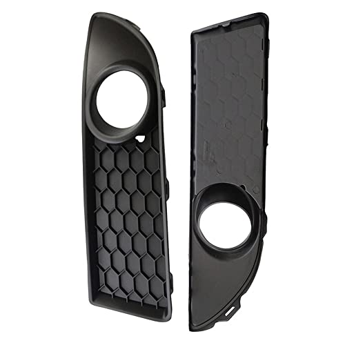 Parachoques delantero para VW Polo GTI MK4 9N3 2006-2009 con rejilla de luz antiniebla negra ABS 4
