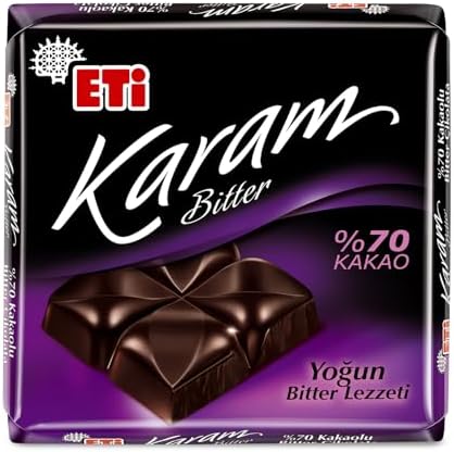 Eti Karam %70 Kakaolu Bitter Çikolata 60 g - Görsel 2