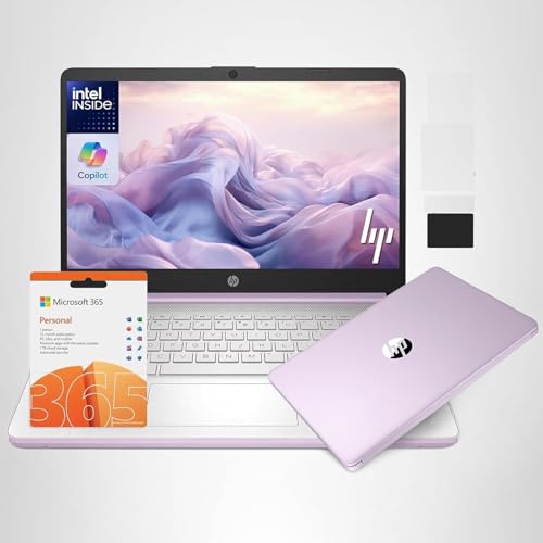 Image of HP Stream 14 inch HD Laptop for Student & Home (14 inch LED, 1-Year Office 365, Intel 4-Core N150 (>N4120), 4GB RAM, 64 GB eMMC, 11-Hr Long Battery Life, Fast Charge, Webcam, Win 11 S