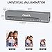 Laminator Machine 9 Inch with 10 Laminating Sheets, Laminator A4 with Quick Preheating, Paper Cutter, Low Noise, Hot & Cold Modes, ABS Jam-Free for Office & Home Use