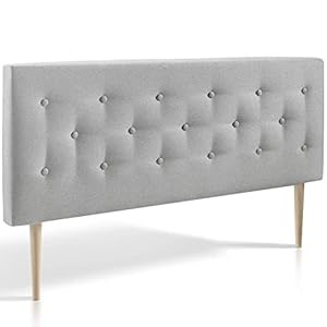 Marckonfort – Oslo hoofdeinde voor bed, 160 x 100 x 8 cm, ruw weefsel