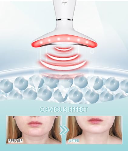 image for ELISHINE 7 Color Neck Face Massager - Facial Massager Tool for Skin Ca