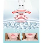 7 Color Neck Face Massager - Facial Massager Tool for Skin Care at Home, Vibrating Face Massager with Thermals, Galvanic Machines White - Image 5
