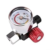 Protège contre les contaminants solides : élimine efficacement le calcaire des tuyaux, la rouille et les particules qui peuvent endommager les buses de l'aérographe et affecter la consistance de la finition pendant la pulvérisation.