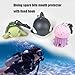BUBEFSKD Animal Shape Scubas Dives Mouthpiece Covers Regulator Holder with Clip Covers Diving Accessories Cover