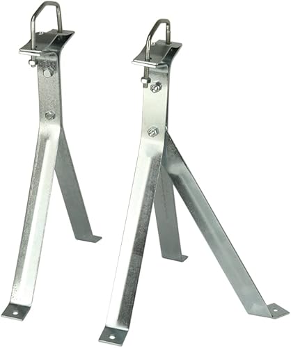 Skywalker Par de montaje en pared resistente de 12 pulgadas para antena de TV con (2) soportes con pernos de retardo