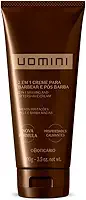 Uomini Creme 2 em 1 Barbear e pós Barba