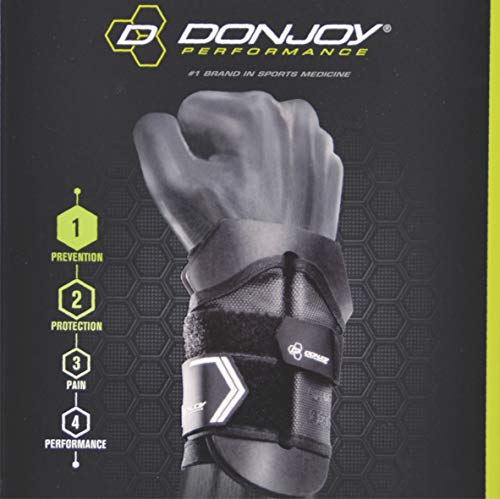 DonJoy Performance Anaform Wrist Wrap Support Brace, Maximum Wrist Protection for Football, Motocross, Cheer, Golf,2