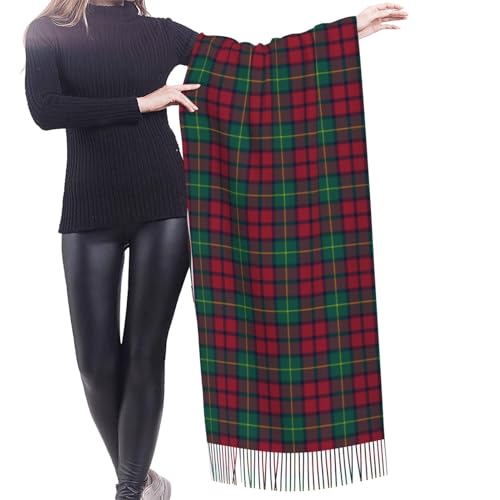 Clan Mckerrell Tartan Imitation Cashmere Tassel Scarf Winter Scarf Autumn Softest Classic Warm2