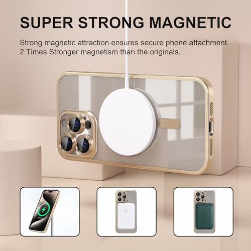 Image of Misea Magnetic for iPhone 15 Pro Max Case Compatible with MagSafe