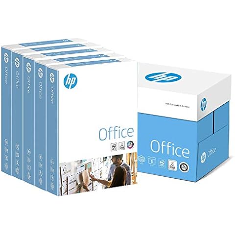 HP Papers,5 Ream I 2500 Sheets,White,RH98112 Printer Paper, Office A4 Paper, 210x297mm, 80gsm, 5 Ream Carton, 2500 Sheets - FSC Certified Copy Paper Cover