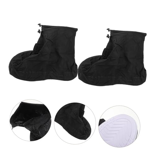 Cubiertas para zapatos ULTECHNOVO XL antideslizantes para lluvia, protectores reutilizables para adultos, ligeros y fáciles de poner para uso al aire libre miniatura 4