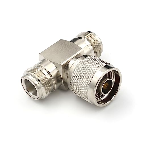Conector coaxial N tipo macho a macho miniatura 1