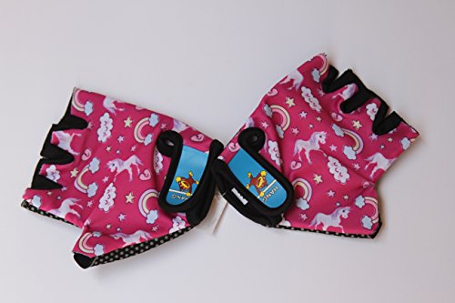 HANG Monkey Bar Gloves with Grip Control for 5 and 6 Years Old Children Monkey Bars Kids bar Gloves Kids Gymnastic Gloves Bars Kids Bike Gloves Girls