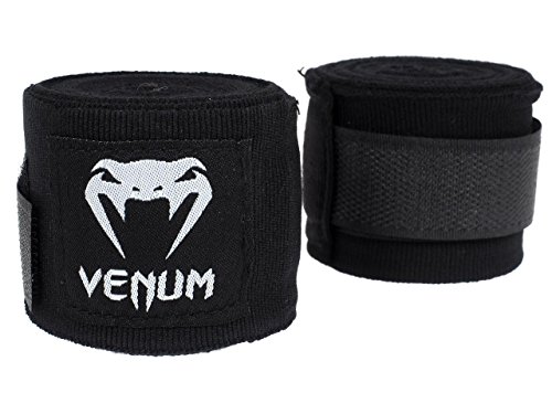 Venum Kontakt Boxbandagen - Schwarz - 4 M