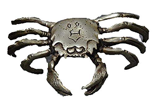 Crabe en argent porte-bonheur Feng Shui cadeau idéal pour créateurs d'entreprise