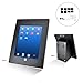 Pyle Anti-Theft Tablet Security Case Holder - Metal Heavy Duty Multi Mount Tablet Kiosk, Mounts on Wall, Table, Desk w/ Landscape/Portrait Mounting, Designed for iPad 2, 3, 4, Air Tablets - PSPADLKW5