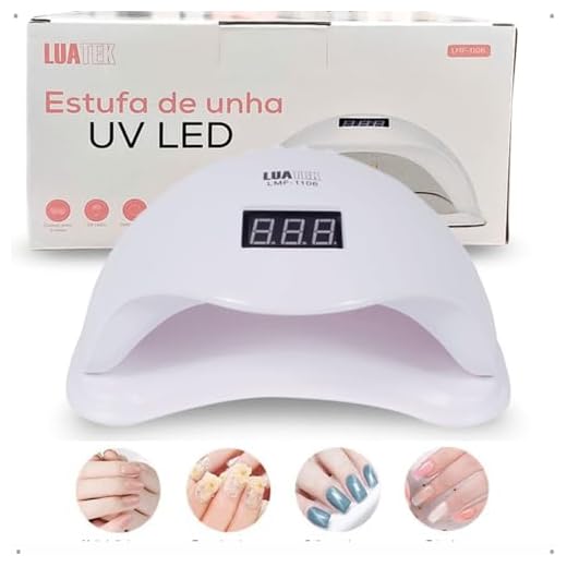 Cabine Estufa De Unha Gel Uv/led Secagem Rapida Fundo Movel