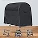 Pssopp Dumbbell Weight Rack Cover, Water 210D Oxford Cloth Material Sliver Coated Gym Rack Dust Cover with Drawstring for Indoor and Outdoor
