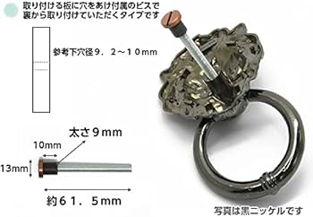 Amazon | 昔ながらのドアノッカー 唐草ライオンノッカー （NO