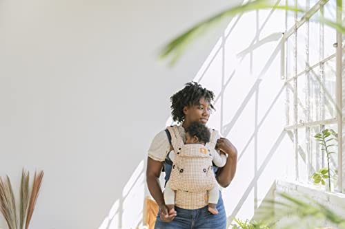 Tula Explore Fawn Gingham Ergonomische en verstelbare babydrager met voorpositie naar buiten ontwikkeld om met je baby… - Image 6