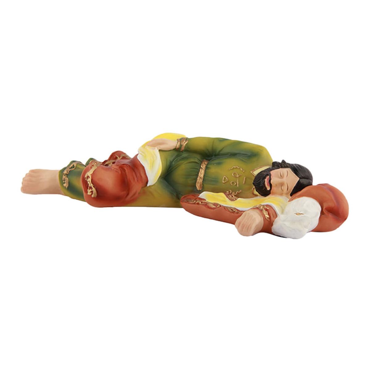 Saint Joseph Endormi statue artisanale sacrée en résine de qualité supérieure