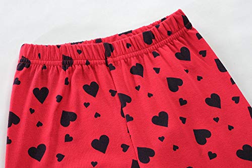 Little Hand Kids Pajamas Boys Girls Red Hearts Valentine's Day Gift 2 Piece Pant Sets Toddler Clothes 2 Years #TOP5