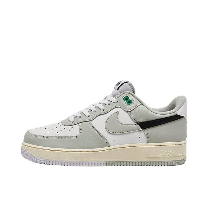 Nike AIR Force 1 LV8 (GS), Lt. Silver/Black/White, 7Y US (DZ2660 001)
