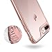 Caseology Waterfall for Apple iPhone 8 Plus Case (2017) / for iPhone 7 Plus Case (2016) - Minimal & Transparent - Rose Gold