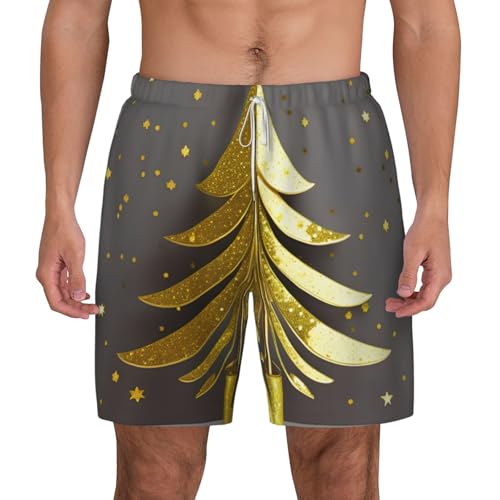 Bañador de hombre navideño transpirable para playa fitness y vacaciones
