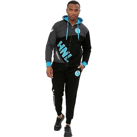HNL PROJECTION Men's Full Zip Tracksuit Set Cover