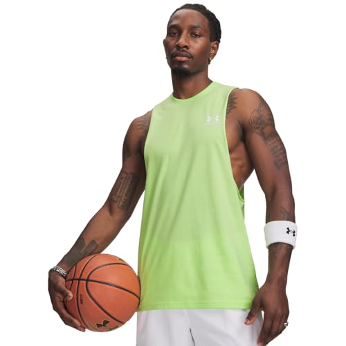 Under Armour Mens Sportstyle Left Chest Cut-Off T-Shirt product thumbnail 14