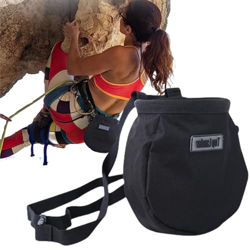 Baosroy Klettern Magnesiabeutel mit verstellbarem Gürtel