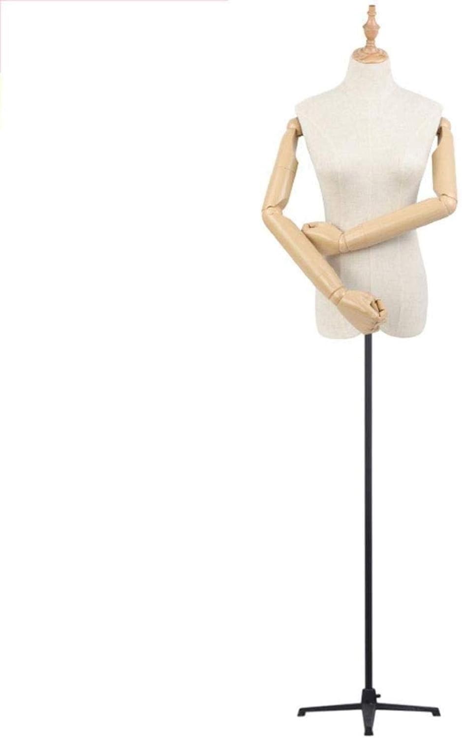 CONGRUI Professional Female Mannequin Torso Body Tailors Dummy Display Bust Used for Model Clothing