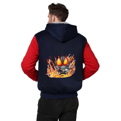 [ZZFCMBH] p[J[ Y ʃC_[d N WbvAbvR[g tH~  t[ht J[fBK  AE^[ {A h 傫TCY v[g 2XL