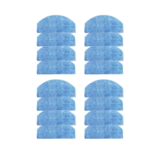 ILJXPOZB Mop Pad ，Compatible forTikom， G8000 / G8000 Pro, G20 /G20 Pro, 3s Vacuum Cleaner Microfiber Accessories Mop Cloth(16 PCS)