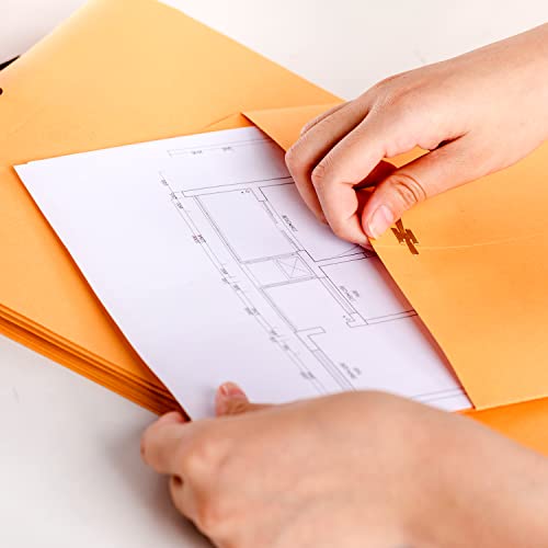 Mr. Pen - Envelopes de fecho, pacote com 18, 9 x 12, kraft marrom, envelopes de tamanho letra, envel