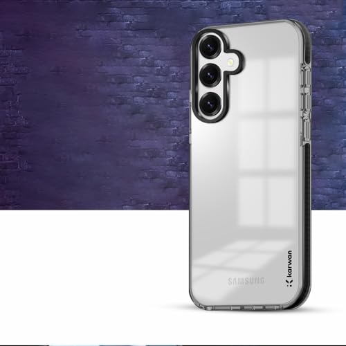 Image of KARWAN Back Cover| Samsung Galaxy S24 FE Back Cover |Polycarbonate Material| Full Camera Protection |Perfectly Fit| Case for Samsung Galaxy S24 FE - Transparent