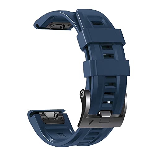 Bracelet silicone Garmin Fenix 7X 6 5 pour le sport et la randonnée