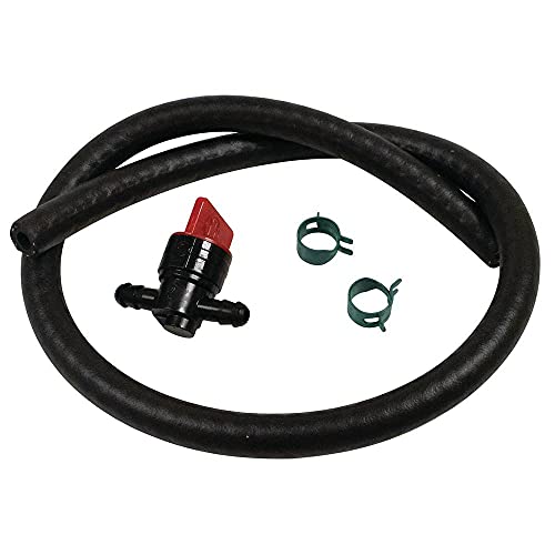 Stens 120-230 Inline Fuel Shutoff Valve Kit Compatible with/Replacement for Briggs & Stratton 692008, 698183 Mowers