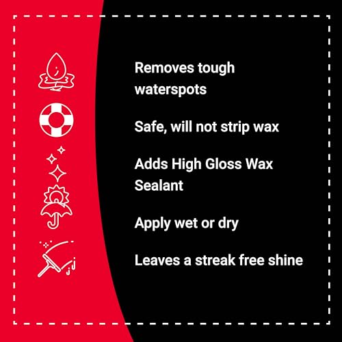 image for Boat Bling Hot Sauce Premium Hard Water Spot Remover w/High-Gloss Wax 