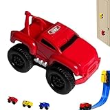 Yenhaly Magnetisches Wandkletterspielzeug Auto, Autos, die an Wänden und Decke fahren, Magnetschwebe-Trägheit Kletterwand Spielzeugauto, Rückzieh-Trägheitskletterspielzeug, pädagogisches